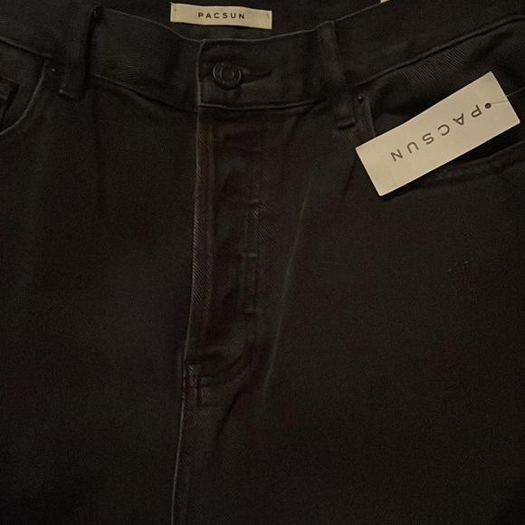 NWT PacSun High Waisted Straight Leg Jeans - Picture 9 of 10